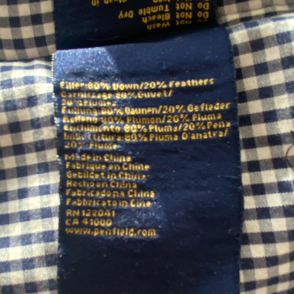 Penfield Manufacturing Co. Puffer Vest Jacket Size M - Picture 9 of 10